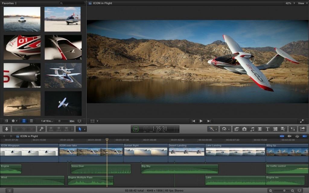 professional video editing software for mac